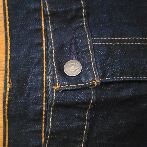 LEVI'S BRAND SIGNATURE 550 MEN'S BIG & TALL BLUE JEANS SIZE 46x30 - Picture 12 of 14